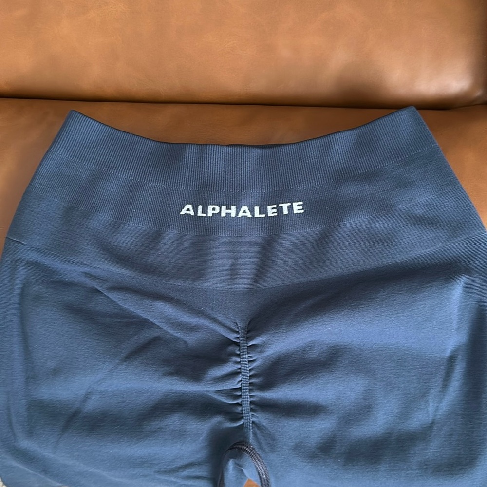 Alphalete amplify leggings whale blue 💙
